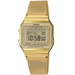 Relogio Casio Unisex Super Slim Dourado Vintage Retro A700wmg-9a