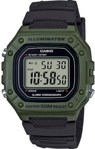 Relógio Casio Unissex Digital W-218H-3AVDF