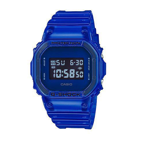 Relógio Casio Unissex G-Shock Resina Azul DW-5600SB-2DR