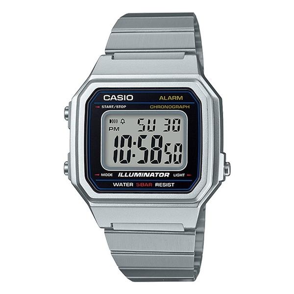 Relogio Casio Unissex Prata B650wd