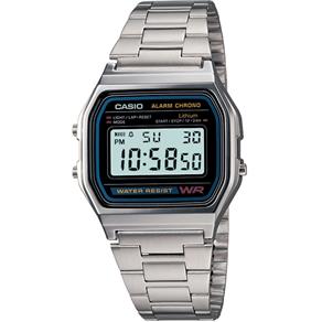 Relógio Casio Unissex Vintage A158WA-1DF.