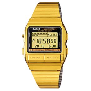 Relógio Casio Unissex Vintage Data Bank DB-380G-1DF.