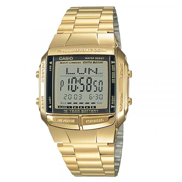 Relógio Casio Unissex Vintage Digital Dourado Db-360G-9Adf