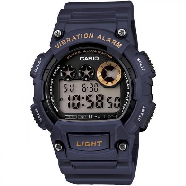 Relógio Casio Vibration Alarm Digital Masculino W-735H-2AVDF