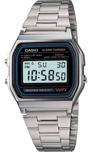 Relógio Casio Vintage A158Wa-1Df (Prateado)