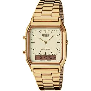 Relógio Casio Vintage Aq-230ga-9dmq Dourado Anadigi