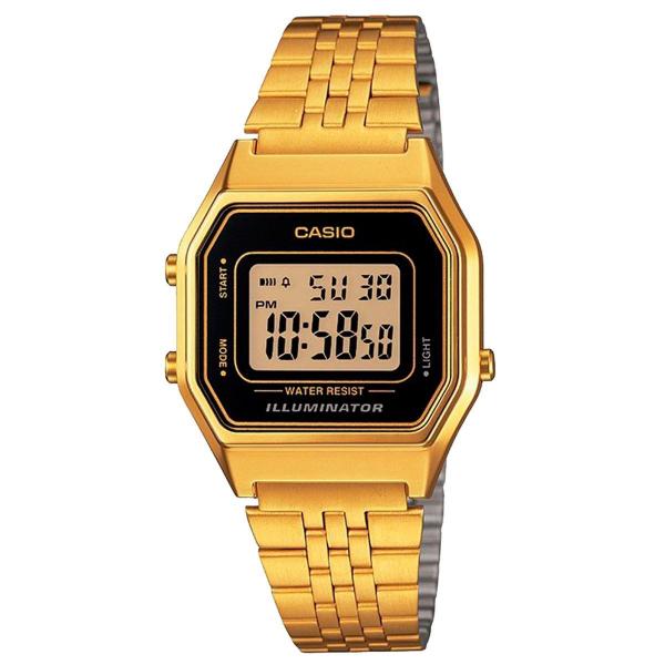 Relógio Casio Vintage Collection LA680WGA-1DF + Calendário, Alarme e Cronômetro