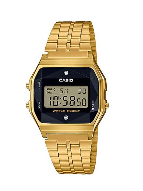 Relógio Casio Vintage Diamond Dourado - A159WGED-1DF-BR