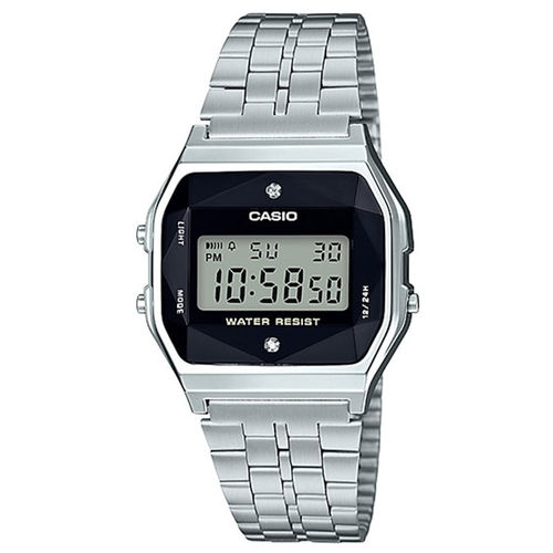 Relógio Casio Vintage Diamonds A159WAD-1DF