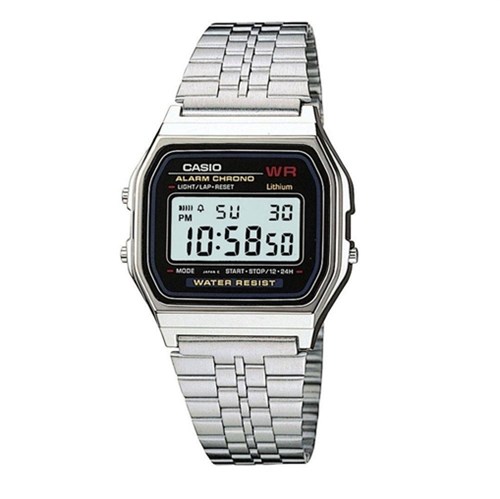 Relógio Casio Vintage Digital Prata A159WA-N1DF