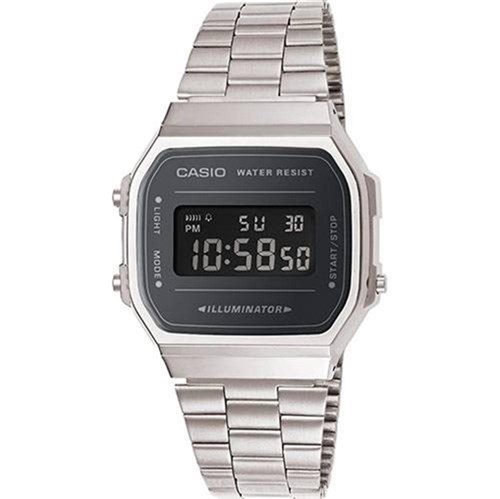 Relógio Casio Vintage Digital Prata A168EM-1DF