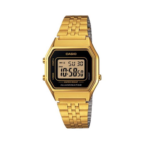 Relógio Casio Vintage Dourado LA680WGA-1DF-BR