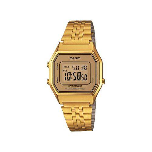 Relógio Casio Vintage Dourado La680wga9d