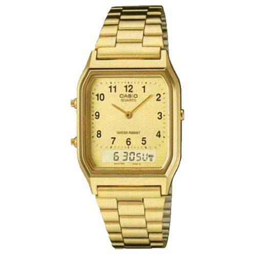 Relogio Casio Vintage Feminino Aq-230ga-9bmq