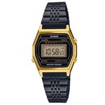 Relógio Casio Vintage Feminino Dourado/preto La690wgb-1df