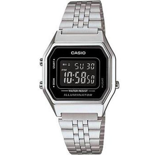 Relógio Casio Vintage Feminino Prata La680wa1bdf