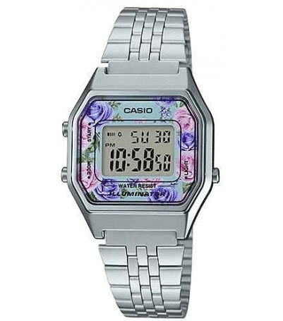 Relógio Casio Vintage Flores La680wa-2cdf