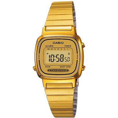 Relógio Casio Vintage LA670W Feminino