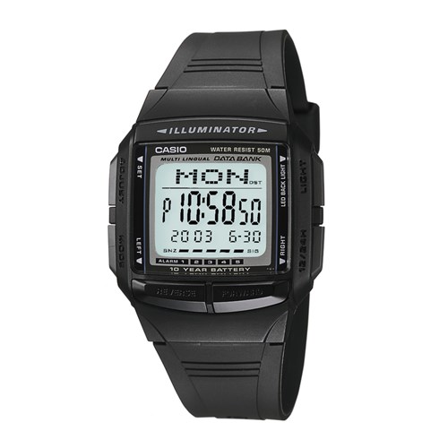 Relógio Casio Vintage Masculino Preto Digital Db-36-1Avdf