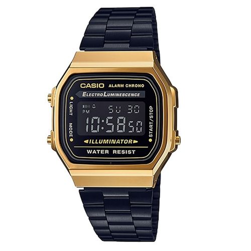 Relógio Casio Vintage Unisex A168WEGB-1BDF