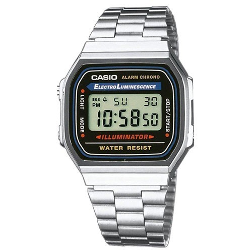 Relógio Casio Vintage Unissex A168WA-1WDF