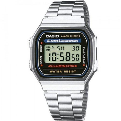 Relógio Casio Vintage Unissex A168WA-1WDF