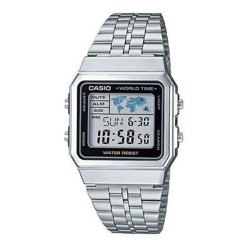 Relógio Casio Vintage World Time A500WA-1DF