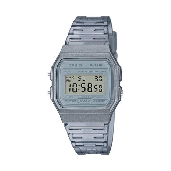 Relógio Casio Vintage Youth Timepieces Feminino F-91WS-8DF