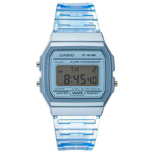 Relógio Casio Vintage Youth Timepieces Feminino F-91WS-2DF