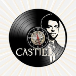 Relógio Castiel Supernatural Filmes Series TV Nerd Vinil LP