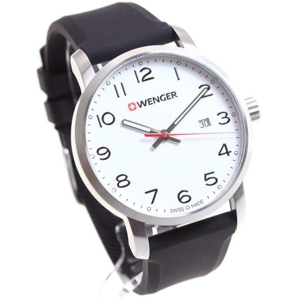 Relógio Casual Suíço Wenger Avenue Pulseira de Silicone 01.1641.103