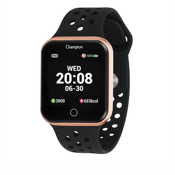 Relógio CHAMPION CH50006Z SMARTWATCH Rosê - Preto