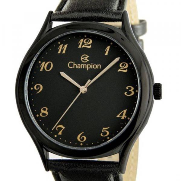 Relógio Champion Clássico Pulseira de Couro CN20024N
