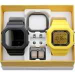 Relógio Champion Digital Yot Unissex Preto/amarelo Cp40180x