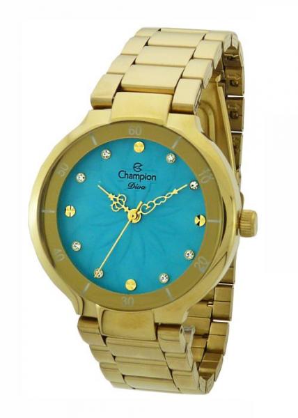 Relógio Champion Diva Feminino Azul CN25234F