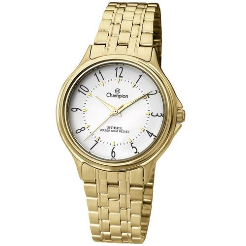 Relógio Champion Dourado Feminino Ca20205h
