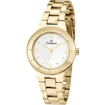 Relógio Champion Dourado Feminino Ch26855h Promoção