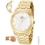 Relógio Champion Dourado Feminino Cn26537h