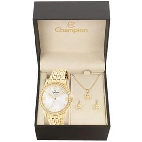 Relógio Champion Dourado Feminino Cn27910w