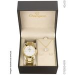 Relógio Champion Dourado Feminino Elegance Cn26546w