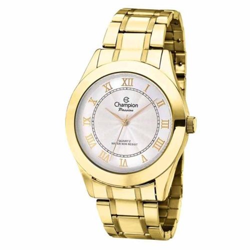 Relógio Champion Dourado Passion Feminino Ch24544h