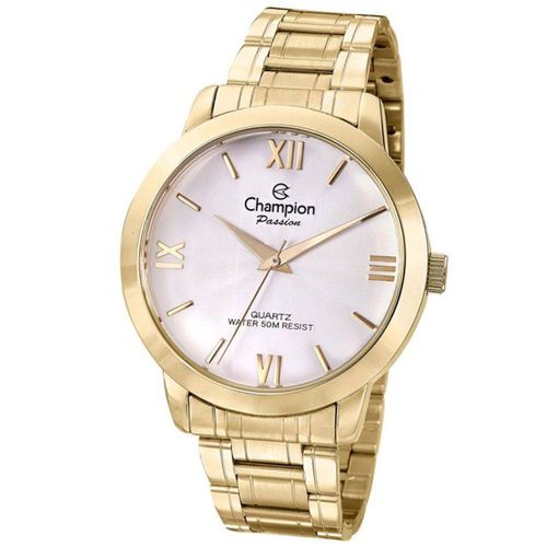 Relógio Champion Dourado Passion Feminino Cn28704h