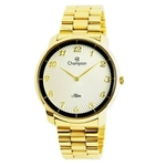 Relógio Champion Dourado Unisex Slim CA21802H