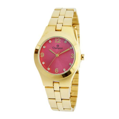 Relógio Champion Elegance Feminino Fosco Rosa CN25467L