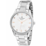 Relógio Champion Elegance Prata Feminino Cn25823q