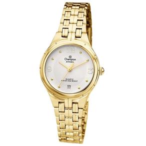 Relógio Champion Feminino Aço Dourado CA28761W