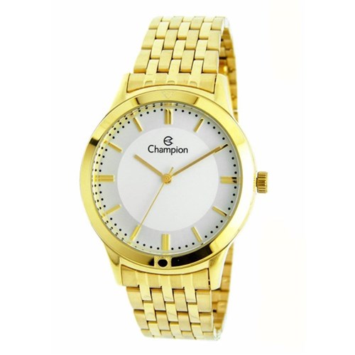 Relógio Champion Feminino Aço Dourado Ch22948w