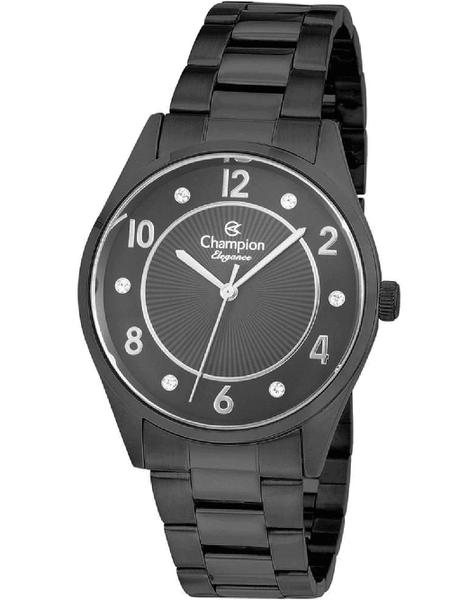 Relógio Champion Feminino Aço Inoxidável Preto CN25690C