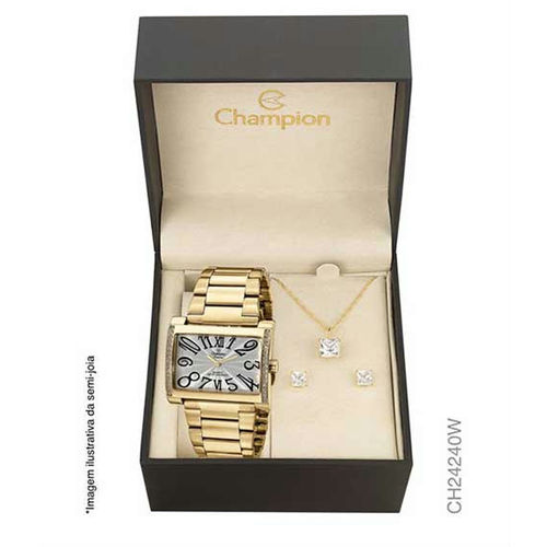 Relogio Champion Feminino - CH24240W - Conjunto