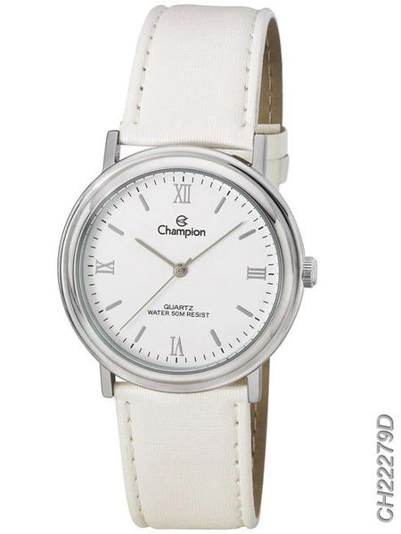 Relógio Champion Feminino CH22279D Pulseira de Couro